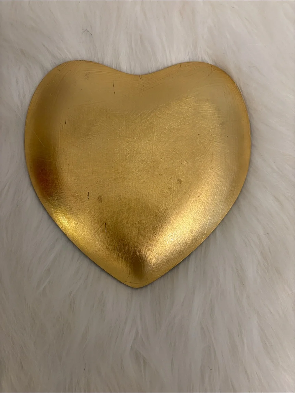 Heart-Shaped Black Floral Vanity Tray - A Flower For The One I Love